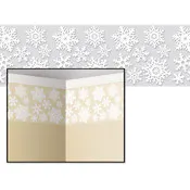 Snowflake Ceiling Borders - 24" x 30'