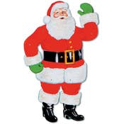 Jointed Santa Cutouts - 29"