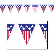 Spirit of America Pennants - 11" x 12'