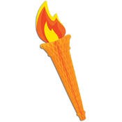 Torch Decorations - Orange, 24"