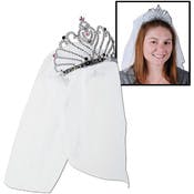 Bride To Be Tiaras - Silver