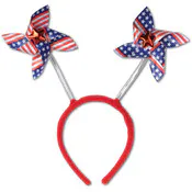 Patriotic Headbands - Red, White, Blue