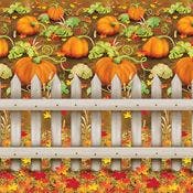 Pumpkin Patch Backdrops - 4' x 30'
