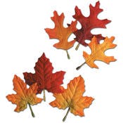 Autumn Leaves - Polyester, 4.5"-5.5"