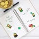 Leprechaun and Shamrock Stickers (3 of 3)