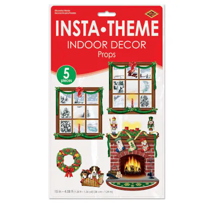 Wholesale Indoor Christmas Decor Prop Set - 5 Pieces, 15-49"