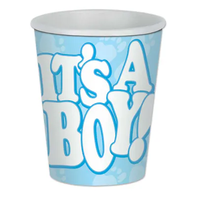 It's a Boy Paper Cups, 8 Count