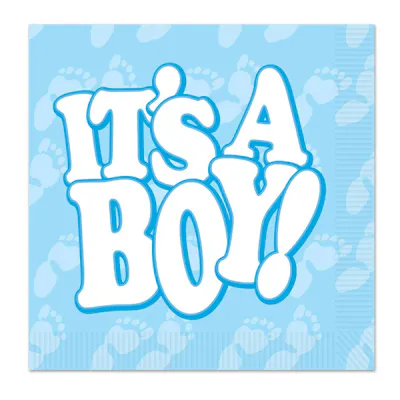 It's a Boy Beverage Napkins, 16 Count