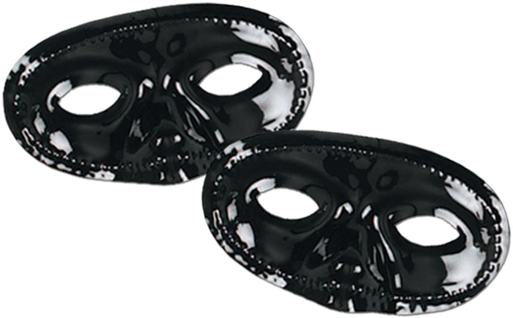 Bulk Black Part Masks Halfmasks, Elastic Attached, 1,200 Per Case