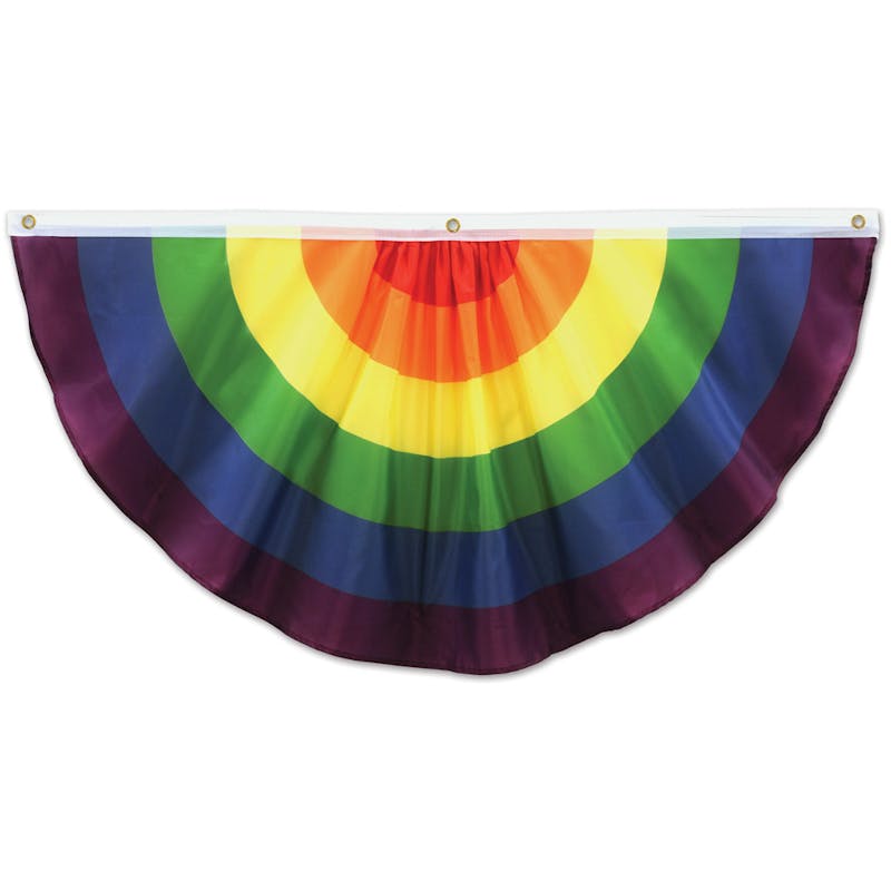 Rainbow Fabric Bunting  Indoor & Outdoor Use