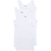 Men's A-Shirts - White, S-XL, 6 Pack
