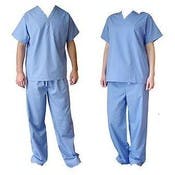 Medical Scrubs - Gender Neutral, 2 Piece, Small-XL, Assorted Colors