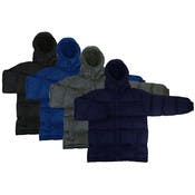 Boys' Hooded Jackets - Size 5/6, Fleece Lined