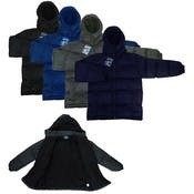 Men's Hooded Jackets - Fleece Lining, S-3X, Assorted Colors