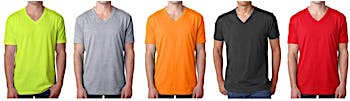 Født Diverse dobbelt Wholesale V-Neck Tees for Men - V-Neck T-Shirts Cheap - DollarDays