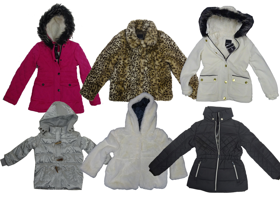 Wholesale Girls' Winter Coats - Assorted Styles, 4-16 - DollarDays