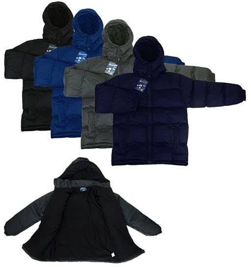 Wholesale Men's Fleece Lined Jacket with Removable Hood Sizes MXXL (SKU 1940329) DollarDays