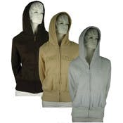 Women's Fur Lined Hoodies - S-XXL, Assorted Colors