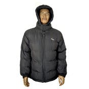 Men's Bubble Jackets - XL, Black, Fleece Lined