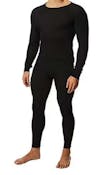 Thermal Underwear Sets - Black, XL
