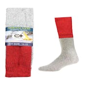 Adult Thermal Socks - Red, Size 9-11