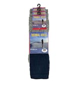 Adult Thermal Socks - Navy, Size 10-15