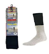 Adult Thermal Socks - Black, Size 9-11