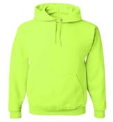 NuBlend Hooded Pullover, Neon Green, Large