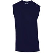 Gildan Sleeveless T-Shirts - Navy, 2X