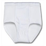 Cotton Plus Men's Briefs - White, 4XL