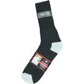Men's Sports Socks - Black, Size 10-13