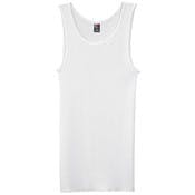 Cotton Plus Tank, White, 4X