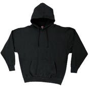 Cotton Plus Hooded Sweatshirts - Black, Small