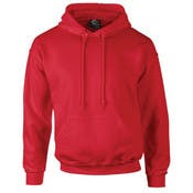 Cotton Plus Hooded Sweatshirts - Red, XL