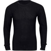 Men's Thermal Tops - Black, 4X