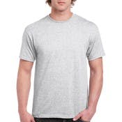 Irregular Gildan Short Sleeve T-Shirts - Ash, XL