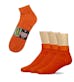 Men's Ankle Socks - Orange, Size 10-13
