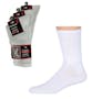 Men's Sports Socks - White, Size 9-11 (1 of 2)
