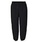 Elastic-Bottom Sweatpants, Black, Large