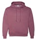 Raglan Hooded Pullovers, Heather Maroon, Small