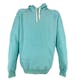 Raglan Hooded Pullovers, Carribean Blue, Small