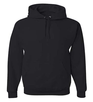 NuBlend Hooded Pullover, Black, Medium