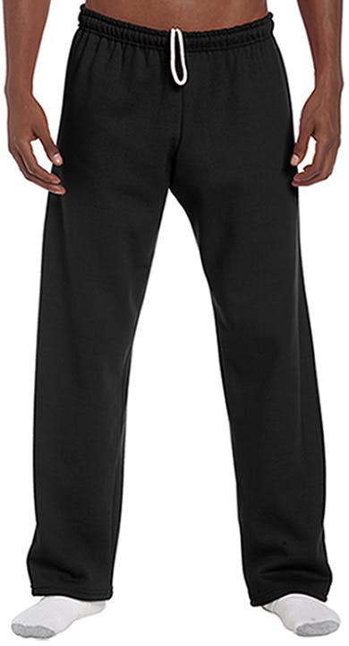Wholesale Gildan Open Bottom Sweatpants - Black, 4X (SKU 2129848) DollarDays