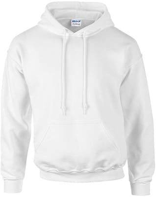 Women's Hoodies - Large, White, Pouch Pocket