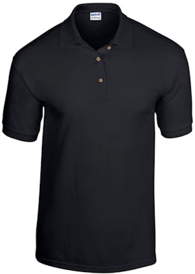 Gildan Polo Shirt - Black, 2 X