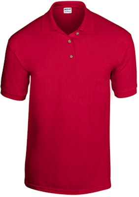 Gildan Polo Shirt - Red, 2 X
