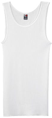 Cotton Plus Tank, White, 5X