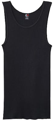 Cotton Plus Tank, Black, Large