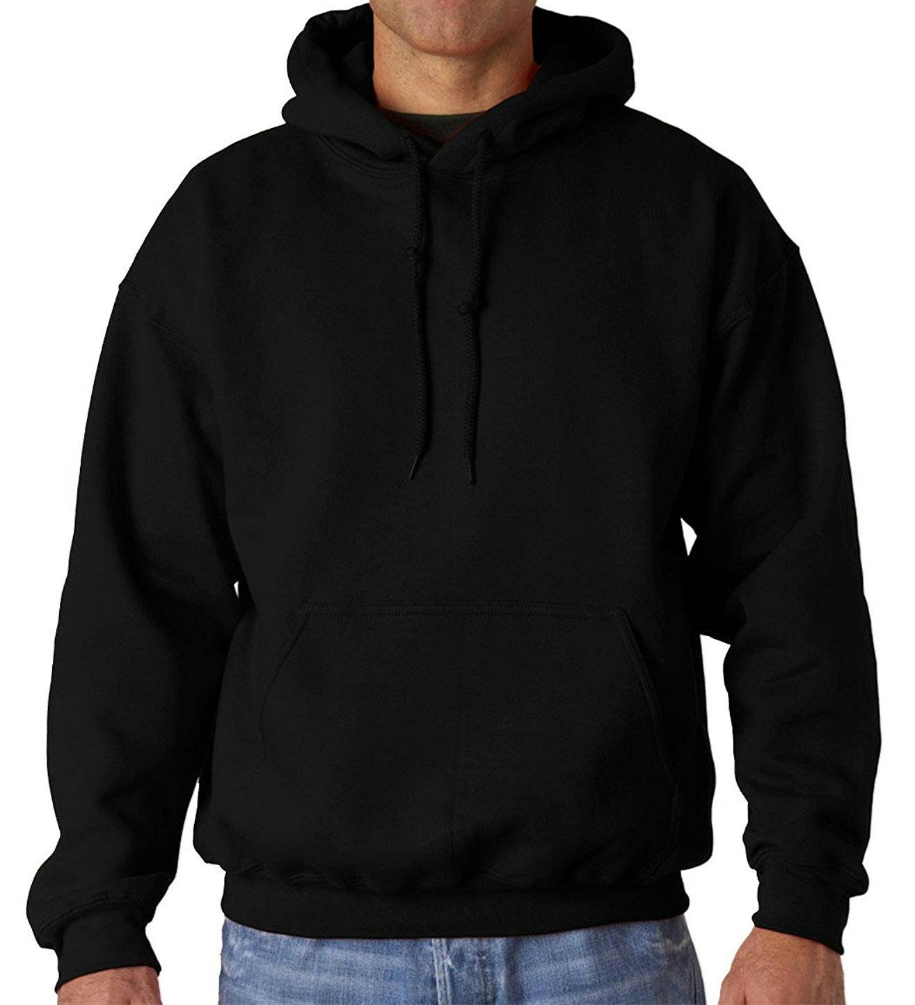 Wholesale Cotton Plus Men's Hooded Pullover - Navy, Medium (SKU 2326314 ...