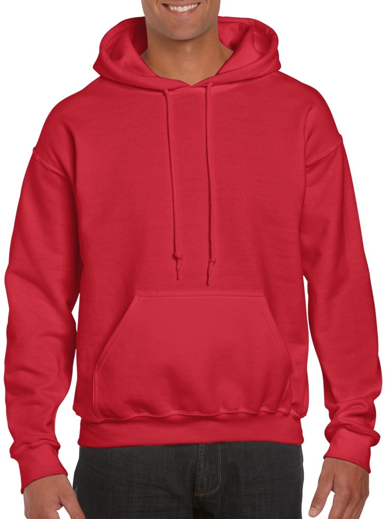 gildan red sweatshirt